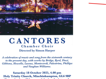 The Flight of Song with Cantores Chamber Choir